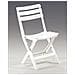 Sedia In Resina Pieghevole Bianc Pinta - Foto miniatura 4