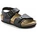 New York Black Birkoflor Sandalo Bambini - Calzata Stretta Eur 35 - Foto miniatura 1
