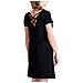 Bera Back Lace Up S / s Dress Vestito Da Donna Taglia Xl - Foto miniatura 2