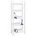 Scaffale Libri 5 Ripiani Bianco 60x27,6x158,5 Legno Multistrato - Foto miniatura 2