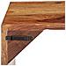 Tavolino Di Servizio 40x30x40 Cm Legno Massello Di Sheesham - Foto miniatura 3