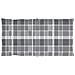 Cuscini Per Sedie Da Giardino 6 Pz Grigi A Quadri 100x50x4 Cm - Foto miniatura 7