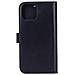 Custodia Per Cellulare In Pelle Con Protezione Dalle Radiazioni Per Iphone 12 Pro Max 2in1 Cover Magnetica Nera A 3 Led Rfid - Foto miniatura 4