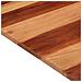 Piano Tavolo in Legno Massello di Acacia 15-16 mm 60x70 cm - Foto miniatura 3