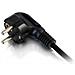80606, CEE7/7 Schuko, C5 coupler, Maschio / maschio, 250V, 3A, 140g - Foto miniatura 4