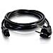 80606, CEE7/7 Schuko, C5 coupler, Maschio / maschio, 250V, 3A, 140g - Foto miniatura 5