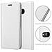 Custodia Compatibile Con Htc U Play In Classy Argento - Coperchio Protettiva Con Chiusura Magnetica, Funzione Stand E Tasca Per Le Carte - Foto miniatura 6