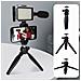 Kit Da Vlog Con Treppiedi Rigido, Microfono E Faretto A Led Puluz - Foto miniatura 4