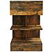 Comodino Rovere Fumo 40x35x65 Cm In Legno Multistrato - Foto miniatura 2