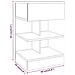 Comodino Rovere Fumo 40x35x65 Cm In Legno Multistrato - Foto miniatura 7