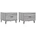 Tavolini Salotto 2pz Grigio Sonoma 50x50x40cm Legno Multistrato - Foto miniatura 2