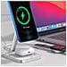 Caricatore Qi 3 In 1 Supporto Compatibile Magsafe 15w Con Caricatore, Bianco - Foto miniatura 8