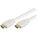 7003012 Cavo Hdmi 2 M Hdmi Tipo A [standard] Bianco (hdmi Cable 4k30hz 2m White - Hdmi High Speed W /e Cable) - Foto miniatura 1