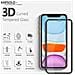 Tempered GLASS Screen Protection, curved, Ultimate, Microbial Apple iPhone 11 Pro XS X - Foto miniatura 4