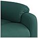 Poltrona Reclinabile In Tessuto Verde Scuro - Foto miniatura 7