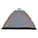 Tenda Campeggio 5 Persone Grigio e Arancione a Rilascio Rapido - Foto miniatura 8