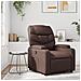 Poltrona Reclinabile Marrone in Similpelle - Foto miniatura 2