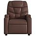 Poltrona Reclinabile Marrone in Similpelle - Foto miniatura 3