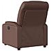 Poltrona Reclinabile Marrone in Similpelle - Foto miniatura 5