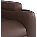 Poltrona Reclinabile Marrone in Similpelle - Foto miniatura 8