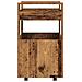 Carrello da Cucina  in Legno Invecchiato 60x45x80 cm in Legno Ingegnerizzato - Foto miniatura 7