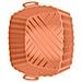 Padella Per Friggitrice Ad Aria Quadrata In Silicone Da 5l, Compatibile Con Xiaomi Maf01, Antiaderente E Facile Da Pulire Orange - Foto miniatura 3