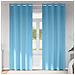 Tende con tende 2 pcs Azzurro 260x140cm Poliestere - Foto miniatura 2