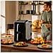 Cecofry DuoLevel 12000 Window Doppia 12 L Indipendente 2900 W Friggitrice ad aria calda Nero - Foto miniatura 4