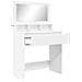Tavoli da Trucco per Camera da Letto Bianco 80 x 39,6 x 135 cm - Foto miniatura 5