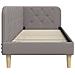 Cornice del letto ad angolo Talpa 80 x 200 cm Tessuto - Foto miniatura 6