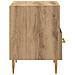 Comodino 2 pcs Marrone 40 x 35 x 47,5 cm Legno multistrato - Foto miniatura 8