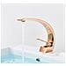 Rubinetto per lavabo da bagno, Blackswan, tipo M92, modello oro rosa, misura 16,6 cm - Foto miniatura 2