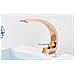 Rubinetto per lavabo da bagno, Blackswan, tipo M92, modello oro rosa, misura 16,6 cm - Foto miniatura 4