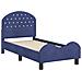 Struttura letto per bambini con testata Blu Polizia 70 x 140 cm - Foto miniatura 4
