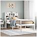Letto con Libreria senza Materasso 75x190 cm in Legno Pino - Foto miniatura 2