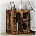 Comodino 2 pcs Rovere fumé 40 x 35 x 50 cm Legno multistrato - Foto miniatura 2