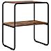 Tavolo consolle Rovere Fumo 60 x 42,5 x 70 cm - Foto miniatura 1