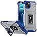 Custodia Crystal Ring Con Supporto Resistente Per Iphone 12 Mini Blu - Foto miniatura 1