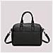 borsa bauletto con charm e cuore NERO - Foto miniatura 3