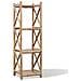 Scaffale A 4 Piani In Legno Di Bambù - Foto miniatura 1