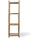 Scaffale A 4 Piani In Legno Di Bambù - Foto miniatura 2