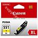 Original Cartuccia D'inchiostro Giallo Cli-551y Xl 6446b001 11ml Cartuccie Dï¿½inchiostro - Foto miniatura 1