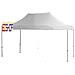 Gazebo Prof Richiudibile Bianco 3x4,5 Mt Pieghevole Rapido Automatico Fisarmonic - Foto miniatura 1