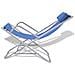 Sedie a Sdraio Reclinabili Set 2 pz Blu in Acciaio 69x61x94 cm - Foto miniatura 3