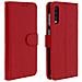Custodia Galaxy A50 Portacarte Funzione Supporto Cover Silicone - Rosso - Foto miniatura 1