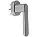 Maniglia Con Allarme Per Finestra Argento 115 Db - Foto miniatura 1