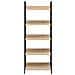 Scaffale Libri 5 Ripiani Rovere 60x27,6x158,5 Legno Multistrato - Foto miniatura 3
