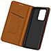 Custodia Samsung Galaxy A72 Portacarte Supporto Video Vera Pelle Nera - Foto miniatura 1