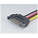 SATA to 4pin Molex adapter, 15pin SATA, 4pin Molex, Multi, 0,15m - Foto miniatura 2