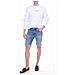 Short Uomo Slim In Denim Chiaro - Foto miniatura 2